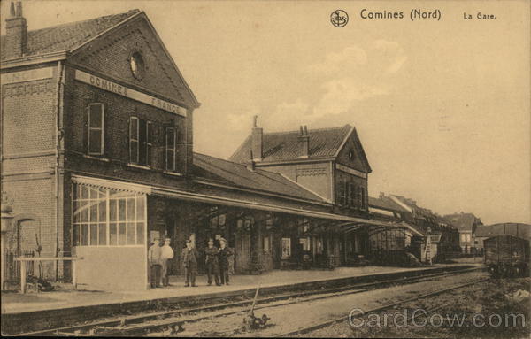 Railway Station Comines France