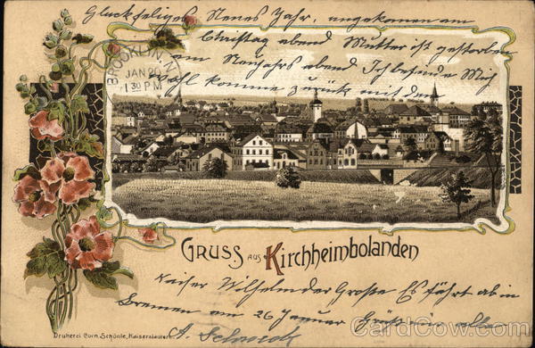 Gruss aus Kirchheimbolanden Germany