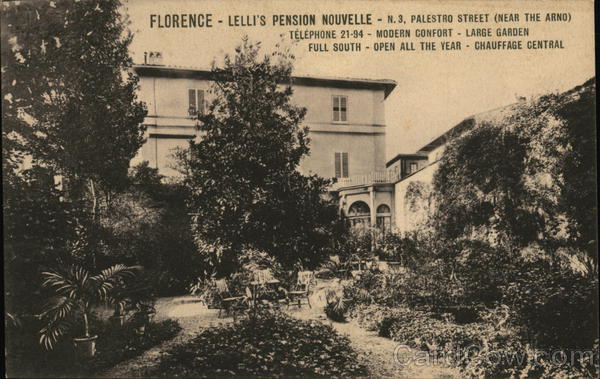 Lelli's Pension Nouvelle Florence Italy