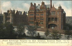 Royal Edinburgh Hospital for Sick Children Royal Edinburgh Hospital for Sick Children