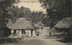 Coolie Residence Kingston, Jamaica Postcard Postcard