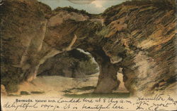 Natural Arch Bermuda Postcard Postcard
