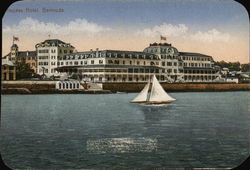 Princess Hotel, Bermuda Hamilton, Bermuda Postcard Postcard