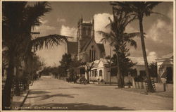 The cathedral Hamilton Bermuda Postcard Postcard