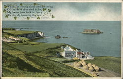 Sheep Island, Antrim Coast Road Northern Ireland Postcard Postcard