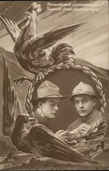 Remembrance of a common Glory! Postcard