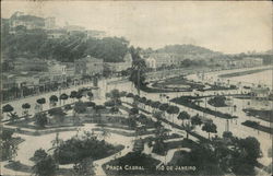 PRACA CABRAL RIO DE JANEIRO Brazil Postcard Postcard