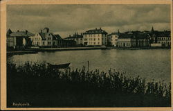 View of City Reykjavik, Iceland Postcard Postcard