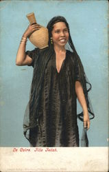 Le Caire - Fille Fellah Cairo, Egypt Africa Postcard Postcard