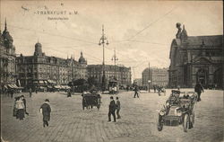 Bahnhofsplatz Postcard