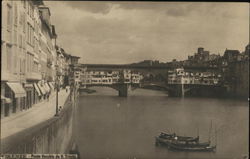 FIRENZE - Ponte Vecchio da S. Trinite FIRENZE - Ponte Vecchio da S. Trinite