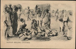 Woman Selling Chatties Woman Selling Chatties