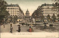La Rue Soufflot et le Pantheon La Rue Soufflot et le Pantheon
