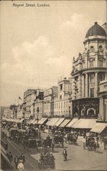 Regent Street London, England Postcard Postcard