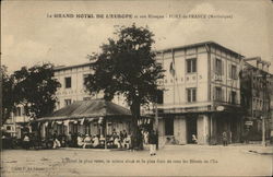 Le Grand Hotel de l'Europe Fort-de-France, Martinique Caribbean Islands Postcard Postcard