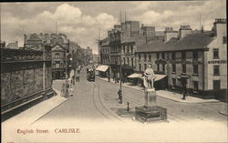 English Street Carlisle, England Cumbria Postcard Postcard