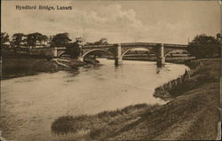 Hyndford Bridge Lanark, Scotland Postcard Postcard