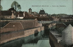 Porte des Bateliers Maubeuge, France Postcard Postcard