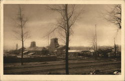 Zerstorte Zeche bei Vimy Postcard