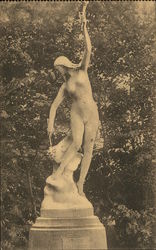 Statue de l'Electricite, Parc Municipal Postcard