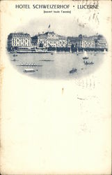 Hotel Schweizerhof Postcard