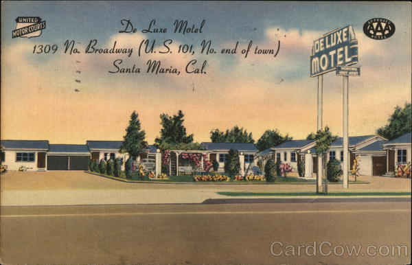 De Luxe Motel Santa Maria California