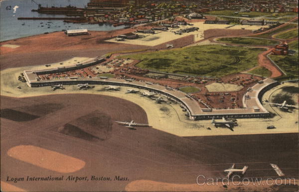 Logan International Airport Boston Massachusetts