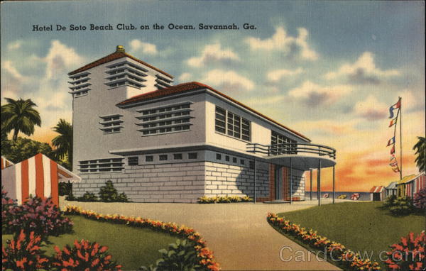 Hotel De Soto Beach Club Savannah Georgia