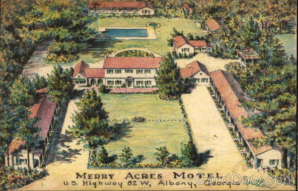 Merry Acres Motel Albany Georgia