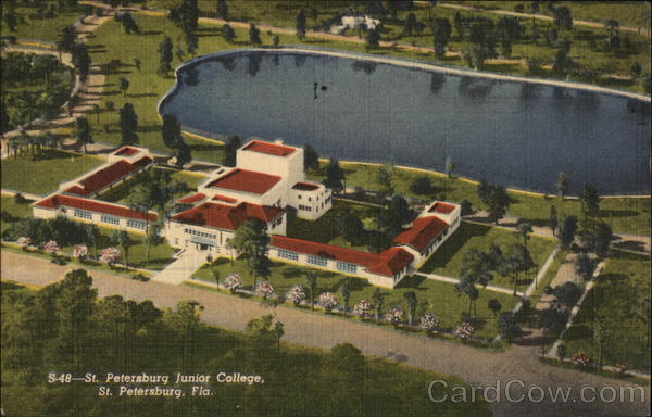 St. Petersburg Junior College - Aerial View Florida