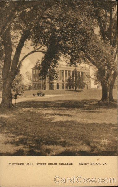 Fletcher Hall, Sweet Briar College Virginia