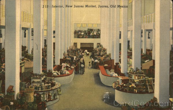 New Juarez Market - Interior Mexico
