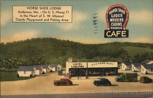 Horse Shoe Lodge Anderson Missouri