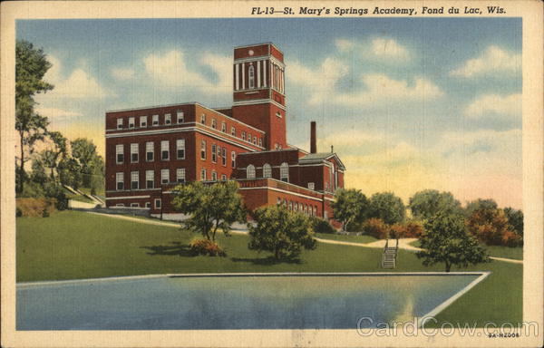St. Mary's Springs Academy Fond du Lac Wisconsin
