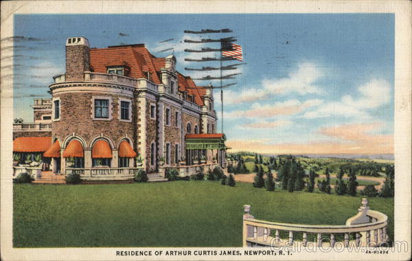 Residence of Arthur Curtis James Newport Rhode Island