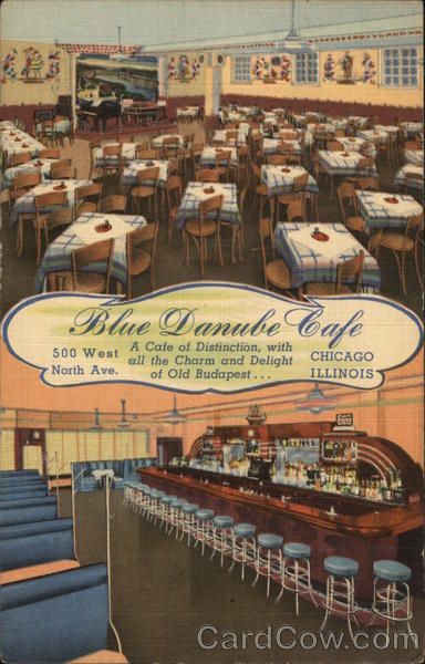 Blue Danube Cafe Chicago Illinois