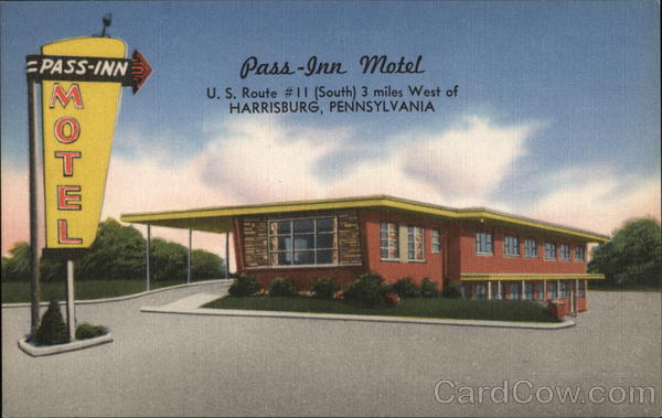 Pass-Inn Motel Harrisburg Pennsylvania