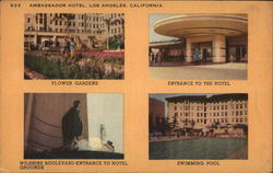 Ambassador Hotel Los Angeles, CA Postcard Postcard Postcard