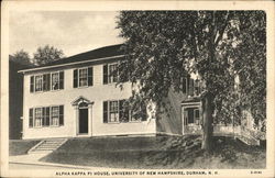 University of New Hampshire - Alpha Kappa Pi House Durham, NH Postcard Postcard Postcard