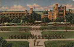 Cadets on Parade, New Mexico Military Institute Roswell, NM Postcard Postcard Postcard