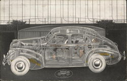 The Transparent Car Postcard