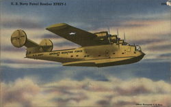U.S. Navy Patrol Bomber XPB2Y-1 Postcard