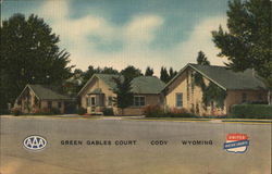 Green Gables Court Cody, WY Postcard Postcard Postcard