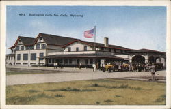 Burlington Cody Inn Postcard