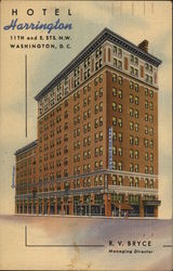 Hotel Harrington Postcard