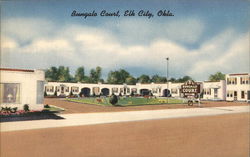 Bungalo Court Postcard