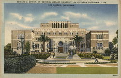 University of Southern California - Edward L. Doheny, Jr. Memorial Library Postcard