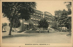 Bridgeton Hospital New Jersey Postcard Postcard Postcard
