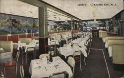 Luigi's Restaurant and Bar Atlantic City, NJ Postcard Postcard Postcard
