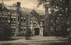 Seminary Hall at Drew University Postcard